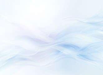 Obraz premium 柔らかな曲線と波の抽象的な水色の背景