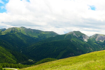 Naklejka premium Panorama Nockalmen