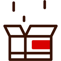 package, box, heart , love and romance, miscellaneous, valentines day, valentine Icon