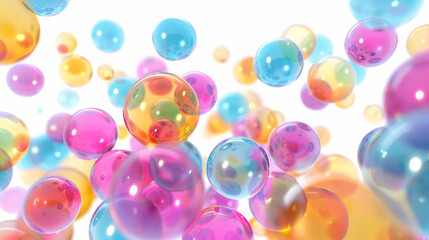 colorful balloons background