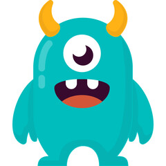 Cute Monster Illustration