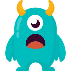 Cute Monster Illustration