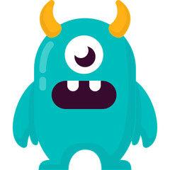 Cute Monster Illustration