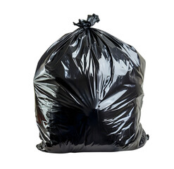Garbage bag isolated on Transparent background. 