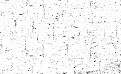 Scratched and Cracked Grunge Urban Background Texture Vector. Dust Overlay Distress Grainy Grungy Effect. Distressed Backdrop Vector Illustration. Isolated Black on White Background. EPS 10.