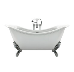 Bathtub isolated on Transparent background. 