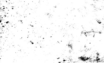 Uneven black and white texture vector. Distressed overlay texture. Grunge background. Abstract textured effect. Vector Illustration. Black isolated on white background. EPS10.