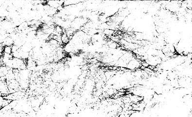 Scratched and Cracked Grunge Urban Background Texture Vector. Dust Overlay Distress Grainy Grungy Effect. Distressed Backdrop Vector Illustration. Isolated Black on White Background. EPS 10.