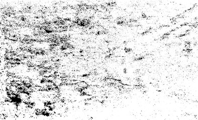 Uneven black and white texture vector. Distressed overlay texture. Grunge background. Abstract textured effect. Vector Illustration. Black isolated on white background. EPS10.