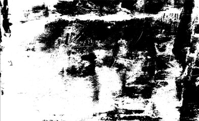 Dark grunge urban texture vector. Distressed overlay texture. Grunge background. Abstract obvious dark worn textured effect. Vector Illustration. Black isolated on white. EPS10.