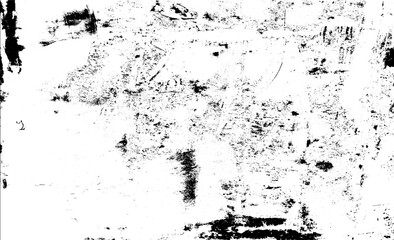 Scratched and Cracked Grunge Urban Background Texture Vector. Dust Overlay Distress Grainy Grungy Effect. Distressed Backdrop Vector Illustration. Isolated Black on White Background. EPS 10.