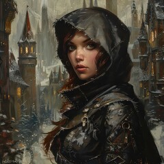 portrait of a person in a carnival