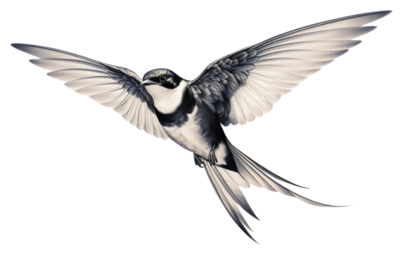 PNG Swallow flying drawing swallow.