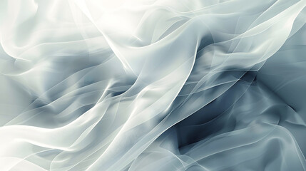 Obraz premium Abstract background with soft flowing lines of light and shadow