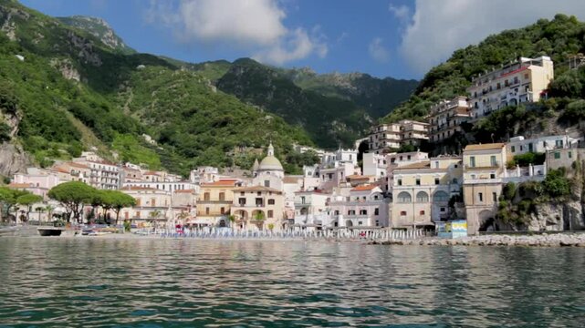 Cetara village on the Amalfi Coast