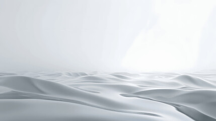 Obraz premium Minimalist background with gradient from light gray to white