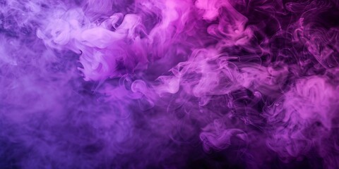 Fototapeta premium abstract purple and violet fluffy pastel ink smoke cloud