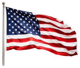 Obraz premium PNG Flag pole independence transparent background