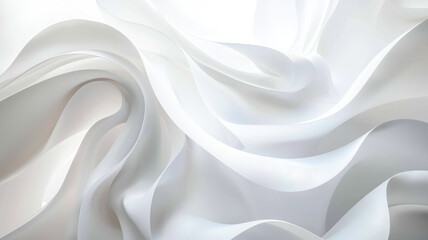 Obraz premium Elegant abstract background of white silk 