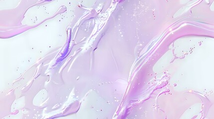 Fototapeta premium Abstract purple and pink liquid texture with soft, flowing lines. Perfect for design, artistic, and abstract projects