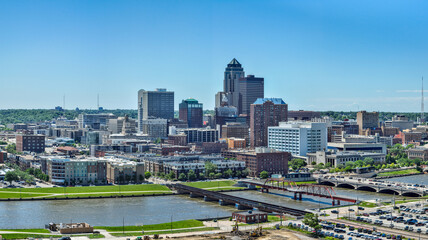 Des Moines Skyline © Nathan