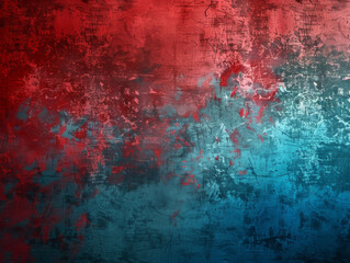 Fototapeta premium Red and Blue Background, Generative AI Illustration