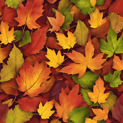 Fototapeta premium autumn leaves background
