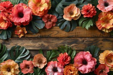 Beautiful Flower Garland Decoration