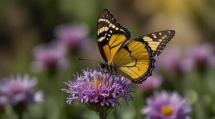 butterfly on flower