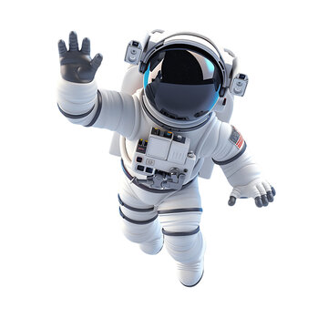 recommend clip art: Isolated 3D Space Astronaut