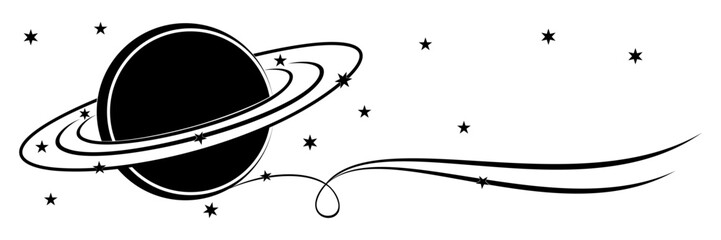 saturn planet vector  © isdiyono