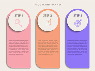 INFOGRAPHIC BANNER AND TEMPLATE  DESIGN