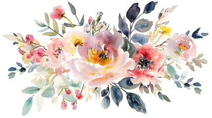 Watercolor Roses