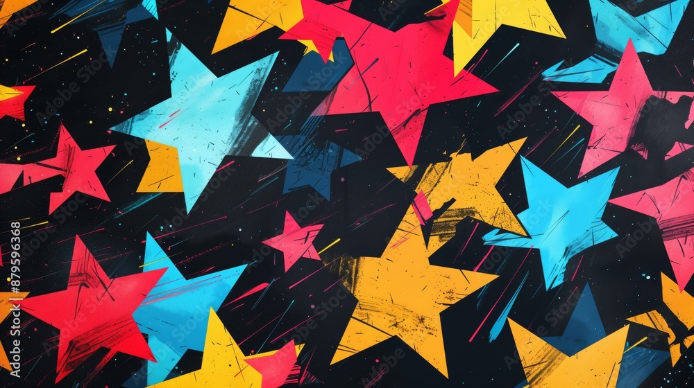 Poster star patterns are versatile and visually appealing, adding dynamic elements to design projects.