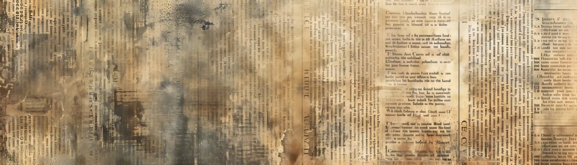 Fototapeta premium Vintage Newspaper Texture