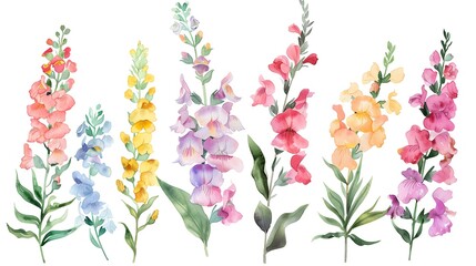 Watercolor Floral Arrangement