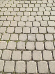stone block paving
