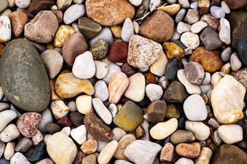 Background of rocks and stones