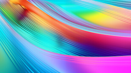 Obraz premium Abstract wave image with a combination of rainbow colors for wallpaper background for advertising or gift wrapping and web design. 