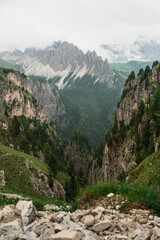 Italienische Dolomiten im Sommer