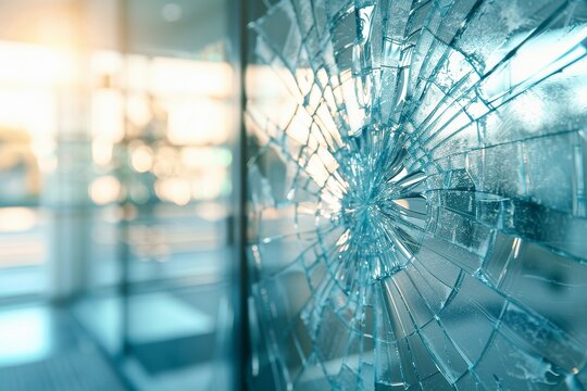 broken glass wallpaper 4k for pc