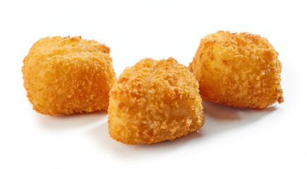 fried fish fillet nuggets