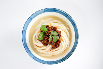 Seafood Udon Noodles，beef Udon，curry Udon， Japanese cuisine: cold shabu-shabu udon
