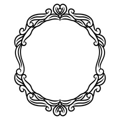 frame with decorative ornament