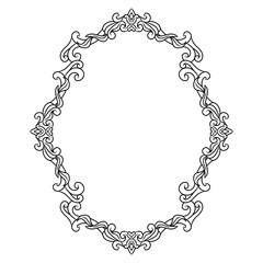 frame with ornament
