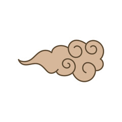 Chinese cloud abstract 