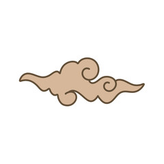 Chinese cloud abstract 