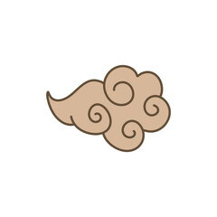 Chinese cloud abstract 