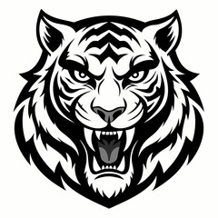Fototapeta premium tiger vector and illustration