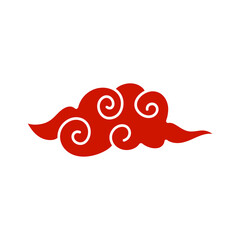 Chinese clouds illustration